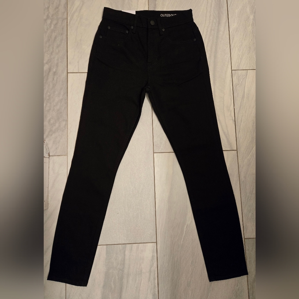 OUTERKNOWN Black Denim Skinny Jeans Size 25